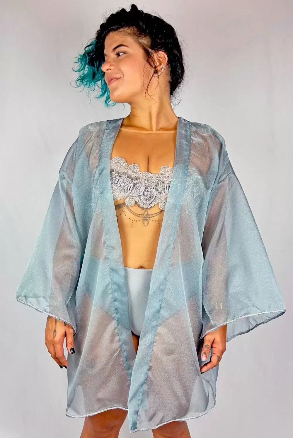 Kimono Luar de Prata - Image 3