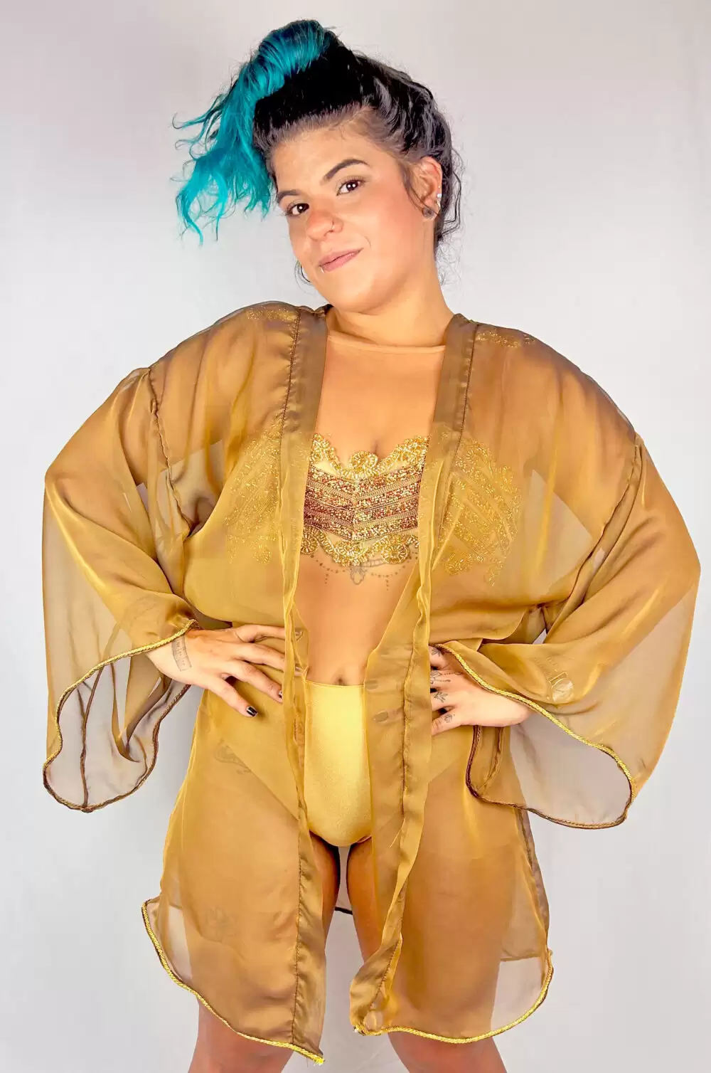 Kimono Reflexo Solar